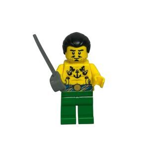 LEGO 21322 Pirates of Barracuda Bay TATTOOGA Minifigure With Sword